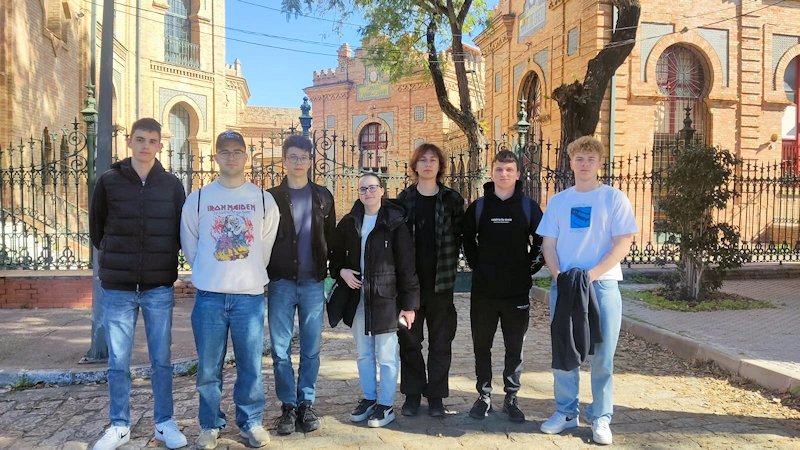 Sukcesy projektów Europraktyki3 w Setúbal i Sewilli
